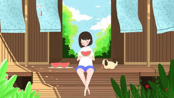 立夏微风帘动绿树阴浓 立夏微风帘动绿树阴浓