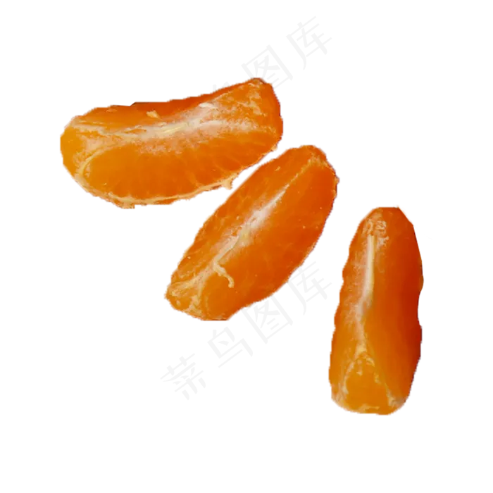 三片新鲜美味的橘子(2000X2000(DPI:300))psd模版下载