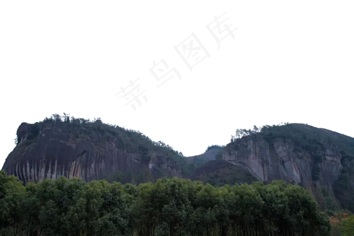 重峦叠嶂陡峭的山峰(2400X1600(DPI:300))psd模版下载