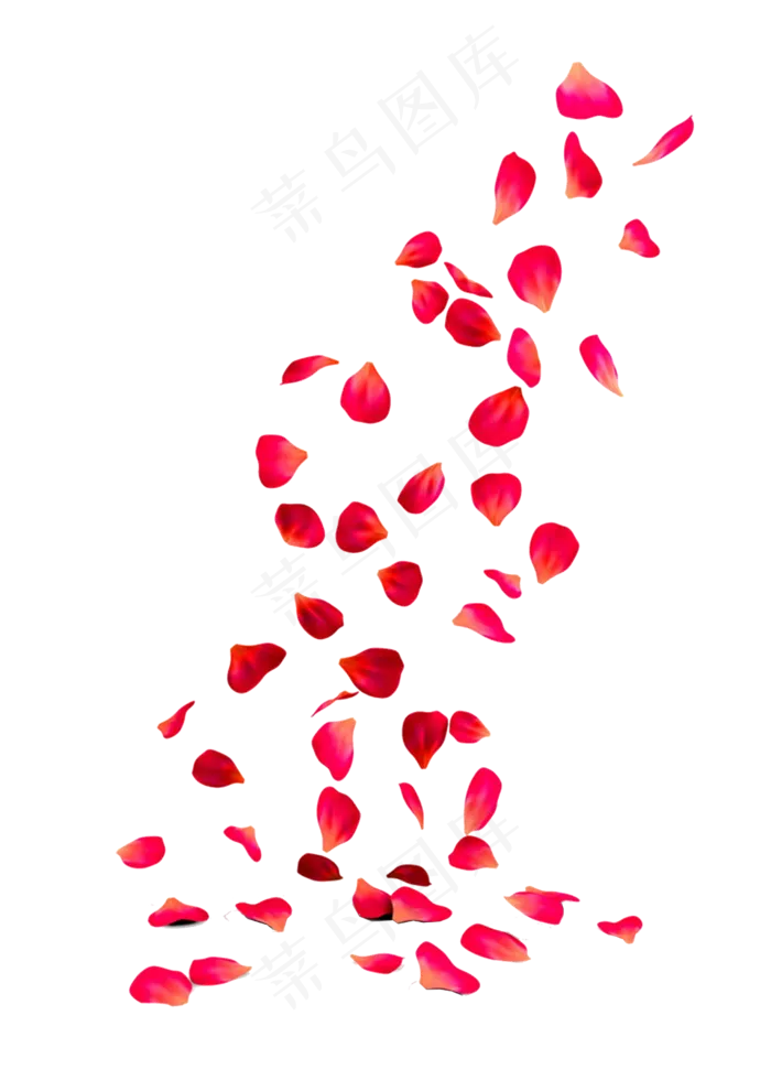 玫瑰花瓣素材(2480X3508(DPI:300))psd模版下载