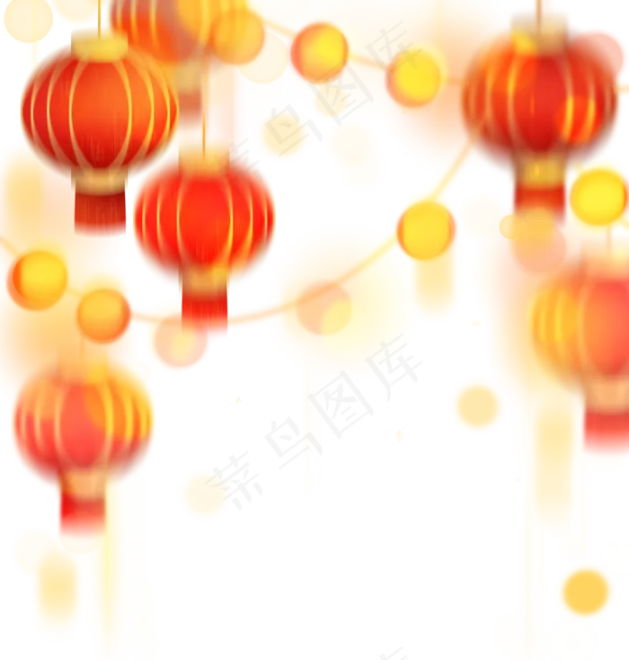 庙会梦幻花灯灯笼,免抠元素(2384X2500(DPI:300))psd模版下载