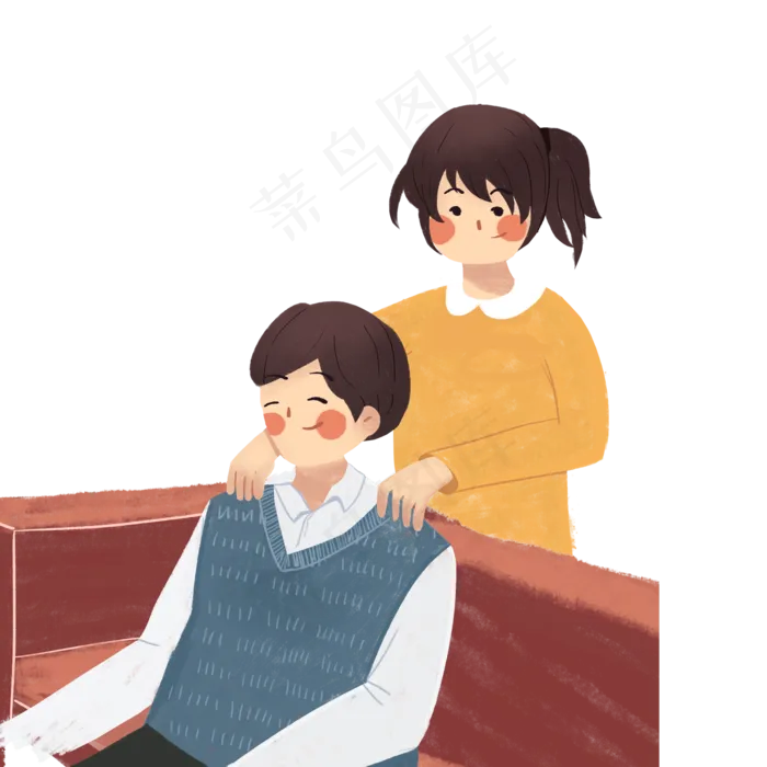 父亲节父爱孝敬父母(2000X2000(DPI:300))psd模版下载