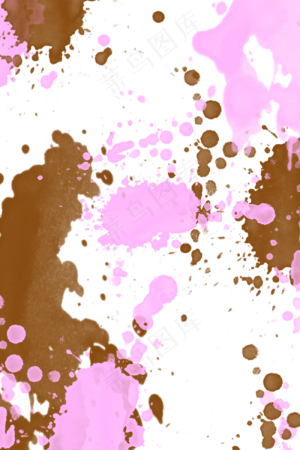 矢量水彩泼墨PNG