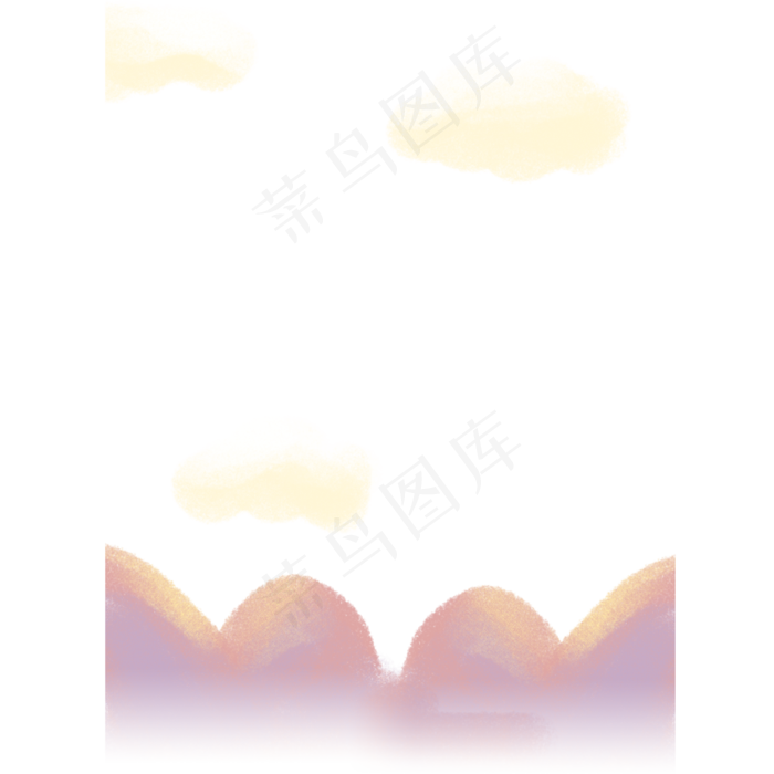 美丽山水风景免抠图