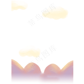 美丽山水风景免抠图