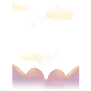 美丽山水风景免抠图