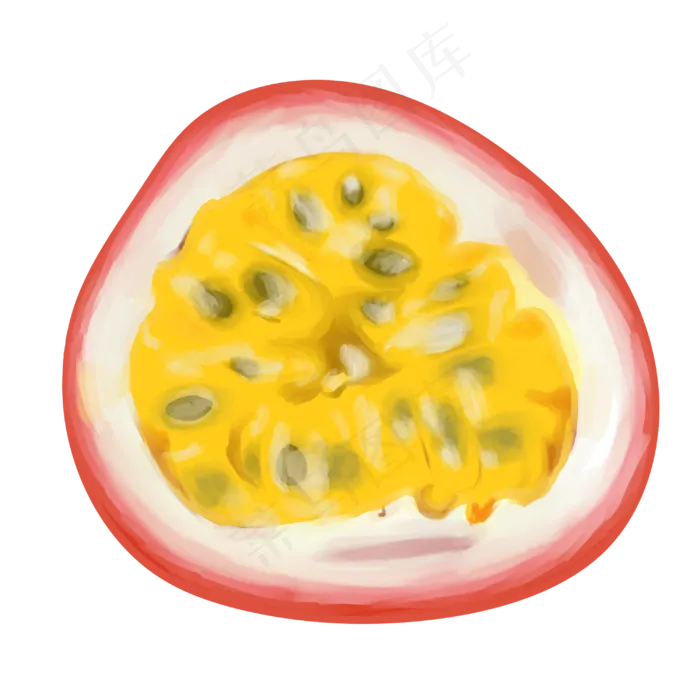 内部结构百香果(3000X3000(DPI:299))psd模版下载