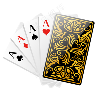 扑克牌花纸牌