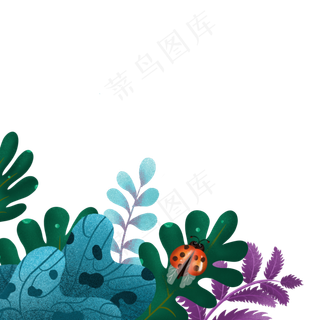 绿色的草丛免抠图