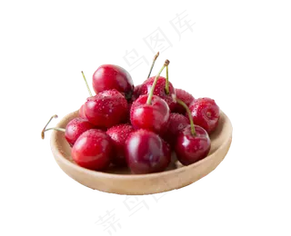 一盘水果樱桃