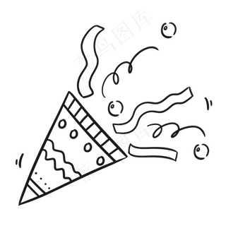 手绘卡通六一儿童节礼物装饰