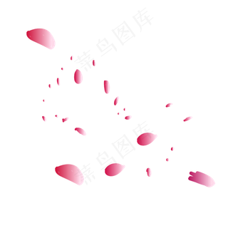 玫瑰花瓣漂浮