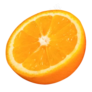 半块橙子