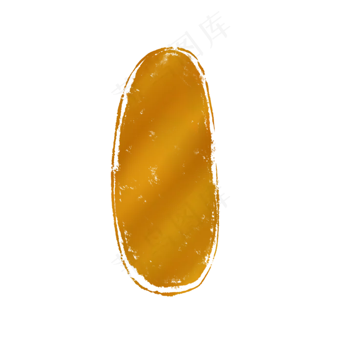 金色质感印章(2000X2000(DPI:300))psd模版下载