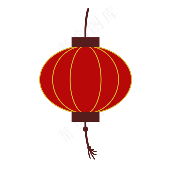 2020鼠年农历新年红色的灯笼电商�,免抠元素