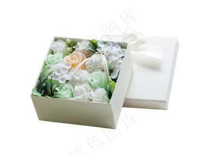 鲜花礼盒盒子蝴蝶结