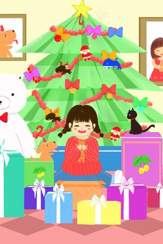 一起来拆圣诞礼物吧