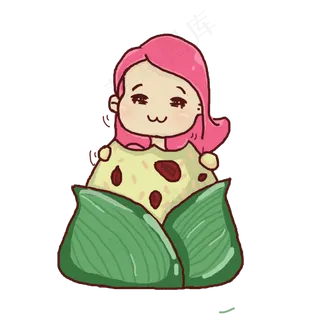 端午节可爱粽子画端午节粽子