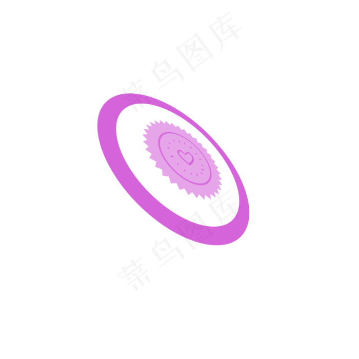 卡通优惠券促销边框