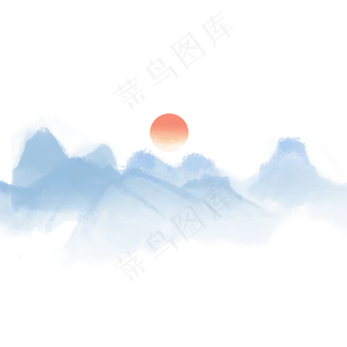 中国风古风日落