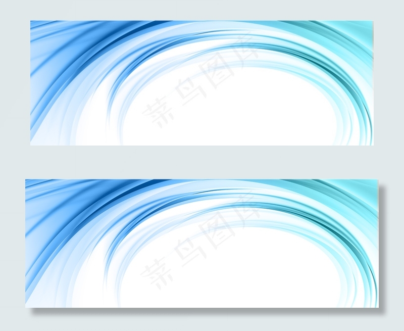 矢量蓝色简约渐变科技线条背景