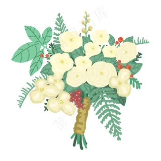 手捧花PNG免抠图