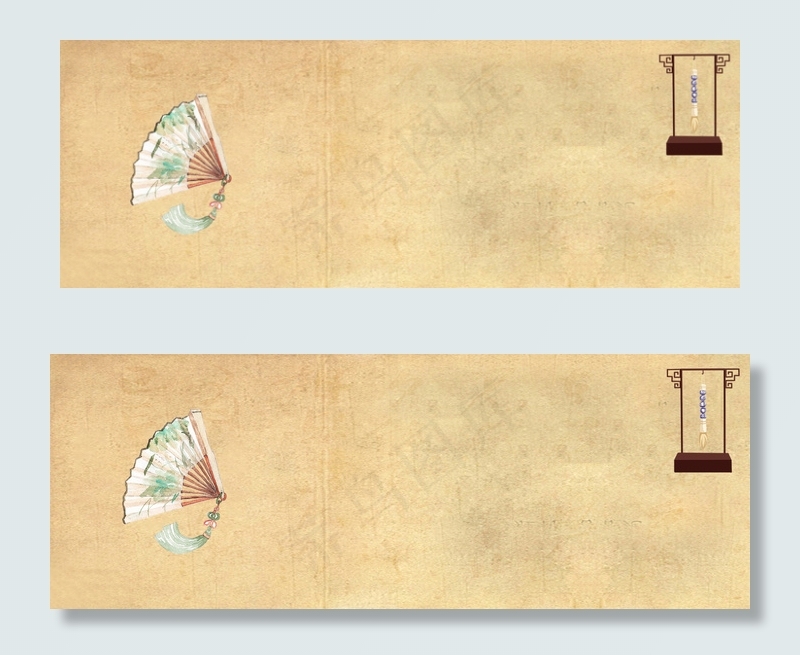 古风浅色纹理背景素材