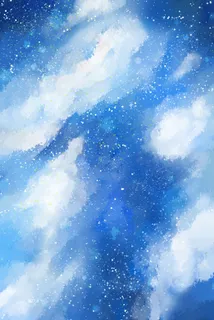 唯美的蓝色星空星星璀璨 唯美的蓝色星空星星璀璨