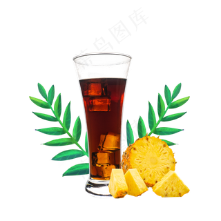 夏日可乐水果冰饮