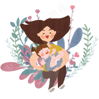 温暖慈爱美丽快乐母情节五月妈妈