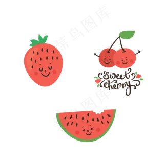 西瓜草莓苹果