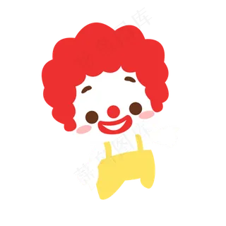 愚人节娃娃卡通png素材