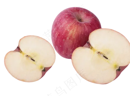 平安夜苹果红色喜庆,免抠元素