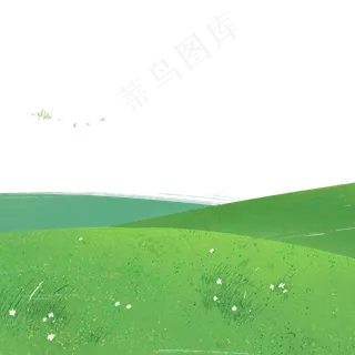 春天绿色大草原下载,免抠元素