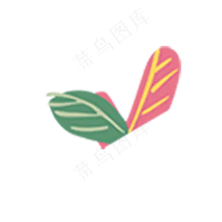 卡通植物叶子下载
