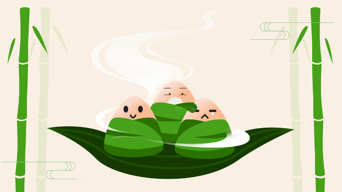 端午节可爱萌粽子