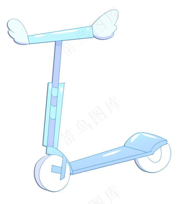 儿童节玩具车插画