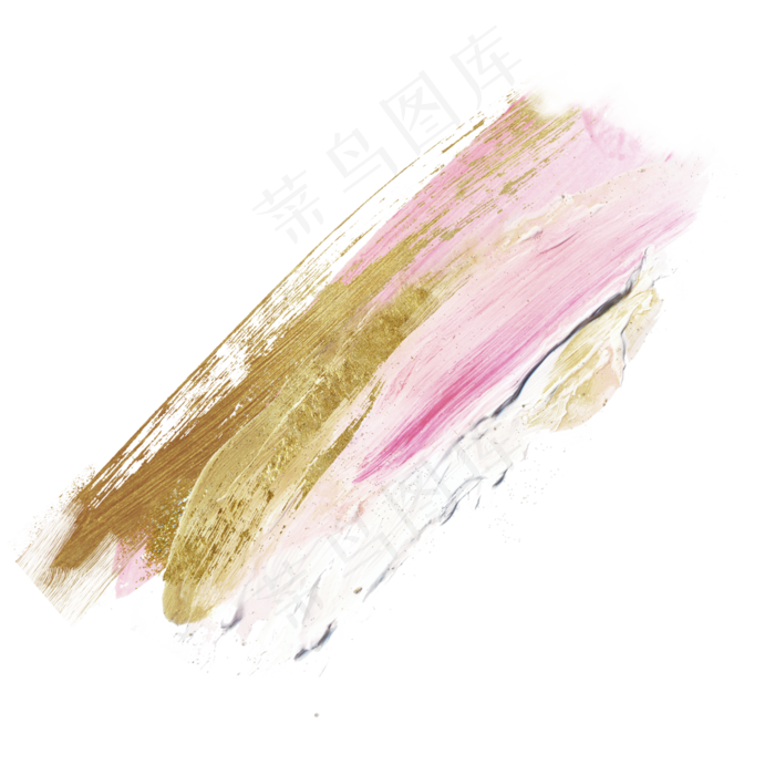 彩色金箔划痕印记,免抠元素