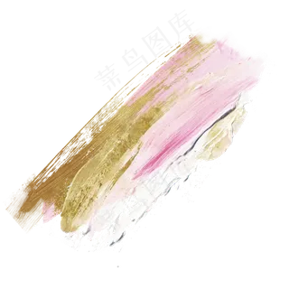 彩色金箔划痕印记,免抠元素