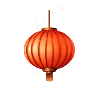 新年2020年鼠年喜庆红色灯笼,免抠元素