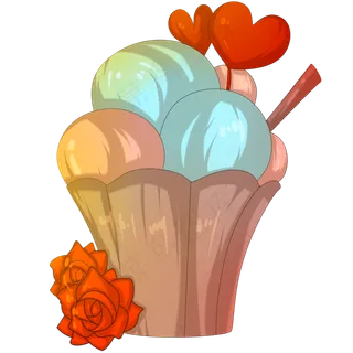 情人节纸杯爱心蛋糕