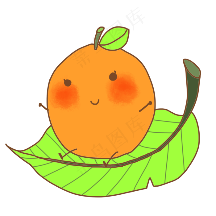 桔子植物种植生长(2000X2000(DPI:300))psd模版下载