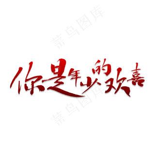 你是年少的欢喜