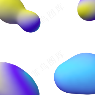 618创意漂浮炫彩紫色