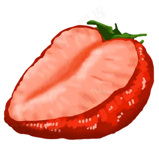 手绘美味草莓