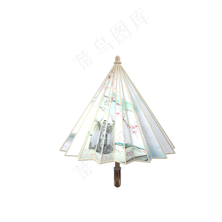 古风传统中国雨伞,免抠元素