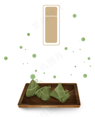 中国传统美食端午节粽子