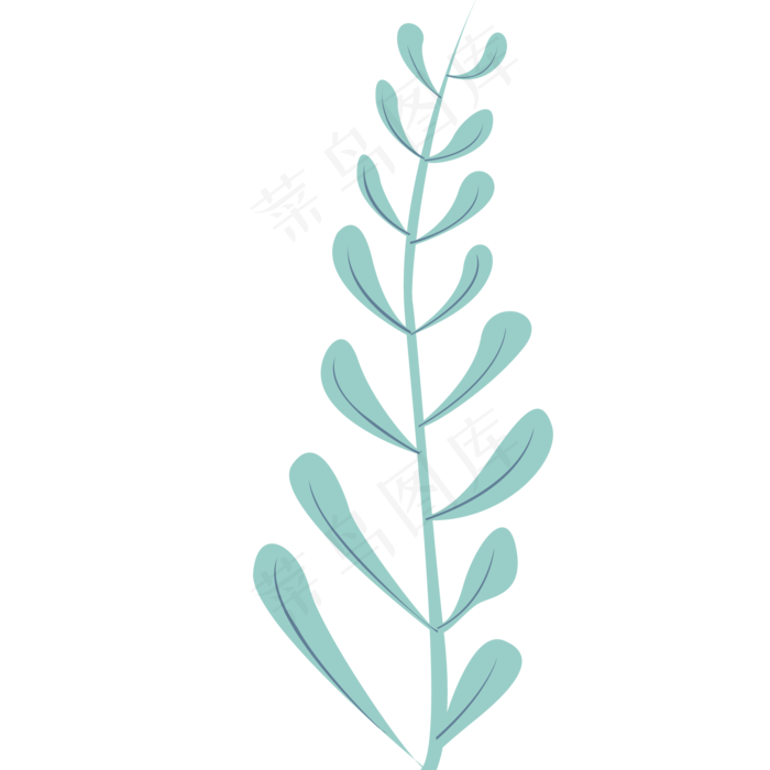 枝条绿色春季植物