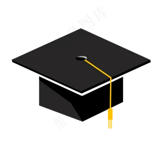 学业有成学士帽