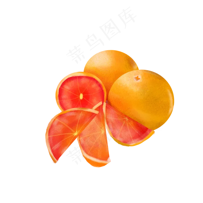 柚子特写(2000*2000px 72 dpi )psd模版下载